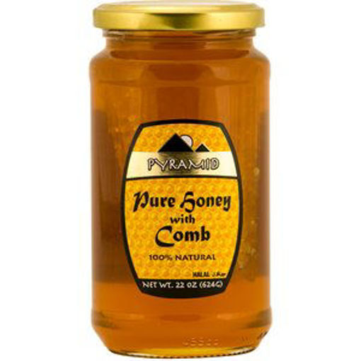 Picture of PYRAMID Pure Honey w/Comb 624g