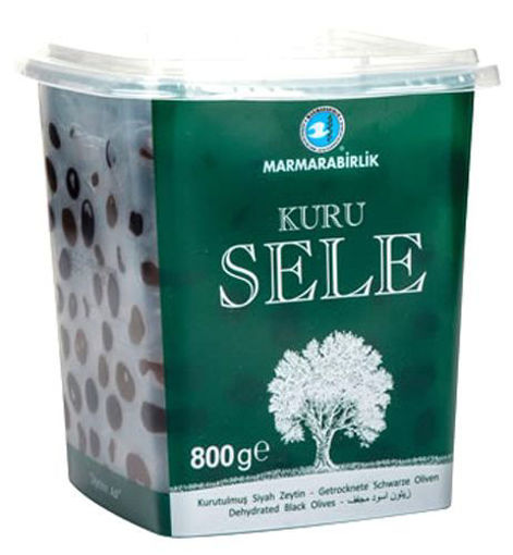 Picture of MARMARABIRLIK Olive Kuru Sele Zeytin Brown Box 800g