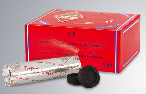 Picture of THREE KINGS Charcoal Box 33mm
