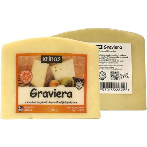 Picture of KRINOS Graviera Cheese Wedges 200g