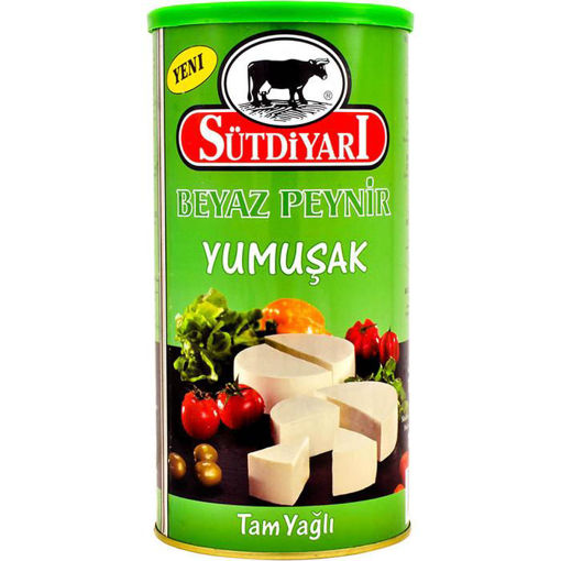 Picture of DAIRYLAND White Cheese in Green Can (Yumusak Tam Yagli Beyaz Peynir) 1000g