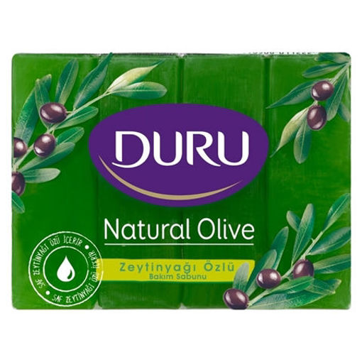 Picture of DURU Bath Soap w/ Olive Oil & Glycerine 4pk 600g