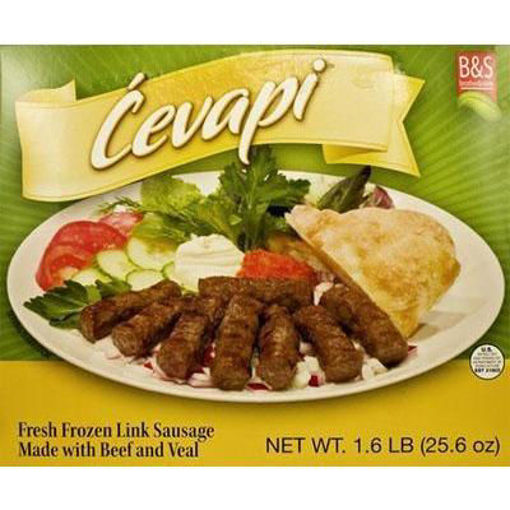 Picture of BROTHER&SISTER Cevapi Fresh Frozen Link Sausage 1.6lb (Green Pack)