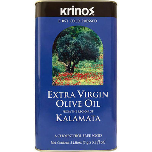 Picture of KRINOS Extra Virgin Olive Oil Kalamata 5.4 fl oz. (3 liters)