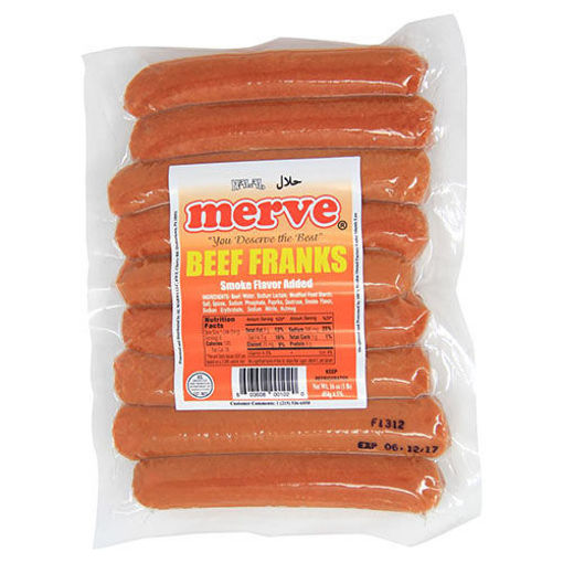 Picture of MERVE Halal Beef Franks (Sosis) 450g