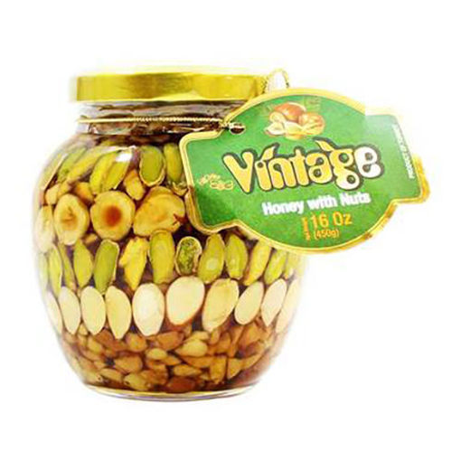 Picture of 7 BAHAR Honey w/Nuts 450g