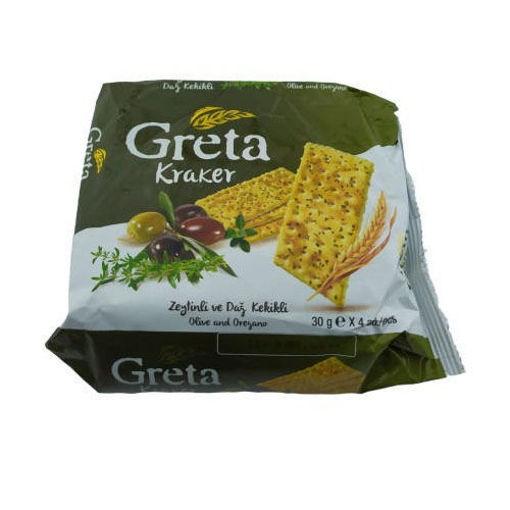 Picture of GRETA Crackers w/Olive Oil & Oregano 120g