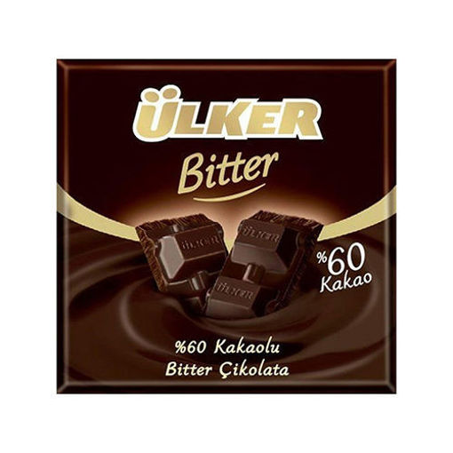 Picture of ULKER Bitter Chocolate Bar 65g
