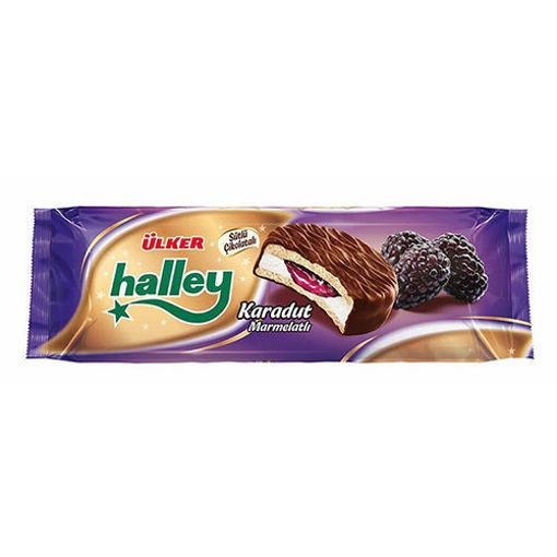 Picture of ULKER Halley Biscuit w/Black Mulberry 10pc 235g