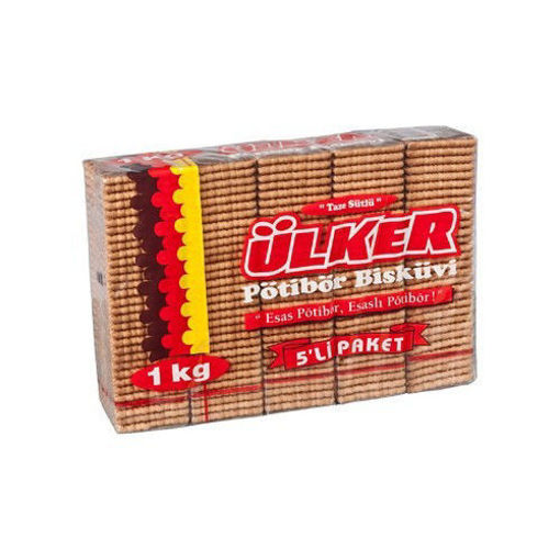 Picture of ULKER Potibor Tea Biscuits (5 Pack) 1kg
