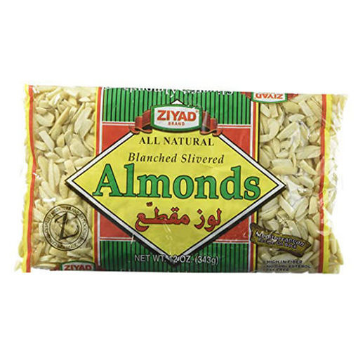 Picture of ZIYAD Blanched Slivered Almonds 343g
