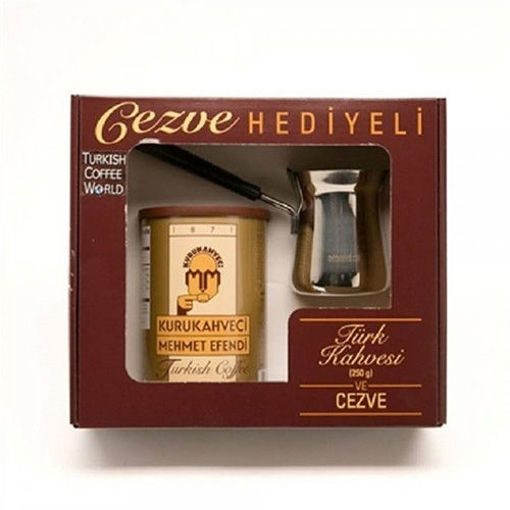 Picture of MEHMET EFENDI Turkish Coffee (w/Coffee Pot) 250g