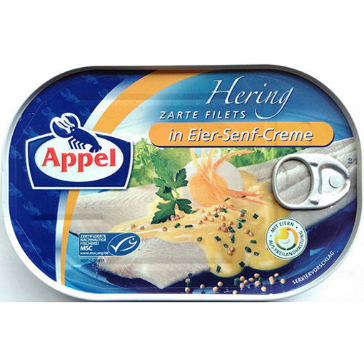 Picture of APPEL Hering Zarte Filets in Eier-Senf-Creme 200g