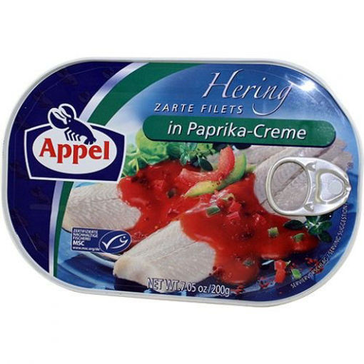 Picture of APPEL Hering Zarte Filets in Paprika Creme 200g