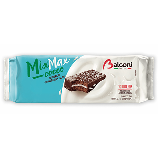 Picture of BALCONI MixMax Cocco w/Crispy Coconut Cream Filling 350g 10pc