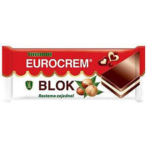 Picture of SWISSLION Takovo Eurocrem Blok Chocolate Bar 100g
