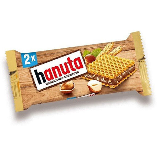 Picture of FERRERO HANUTA Hazelnut & Chocolate Wafer 44g x 2pk