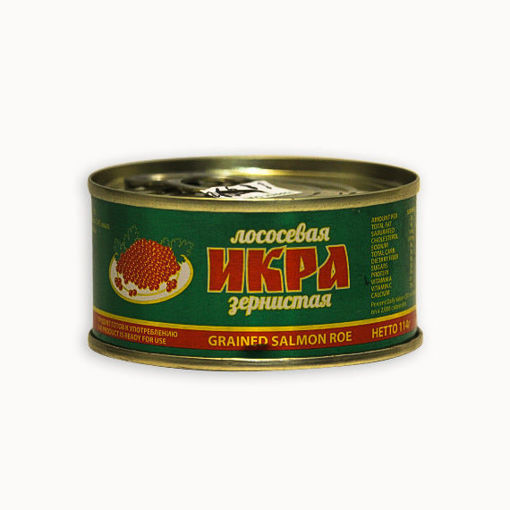 Picture of IKRA Grained Salmon Roe in Green Can 131g