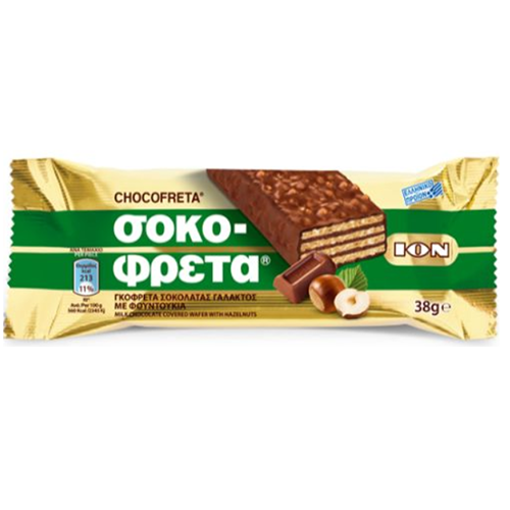 Picture of ION Chocofreta w/Hazelnut 38g