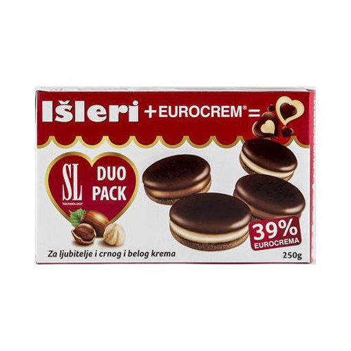 Picture of SWISSLION Takovo Isleri Cookies w/Eurocrem 250g