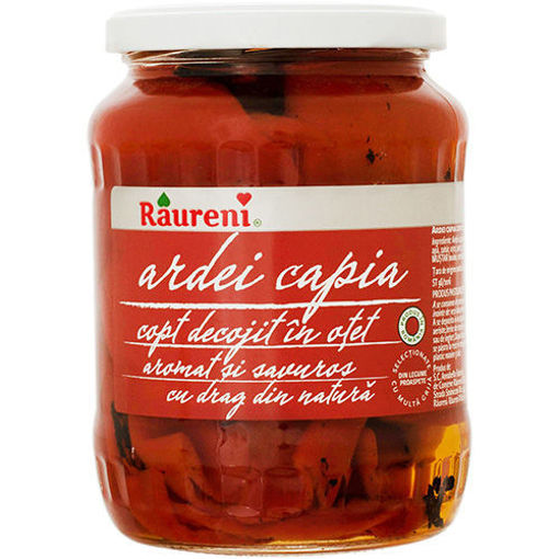 Picture of RAURENI Ardei Capia (Red Peppers in Vinegar) 700g