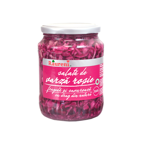 Picture of RAURENI Varza Rosie (Pickled Red Cabbage) 680g