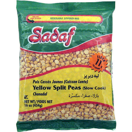 Picture of SADAF Yellow Split Peas (Toor Dal) 454g