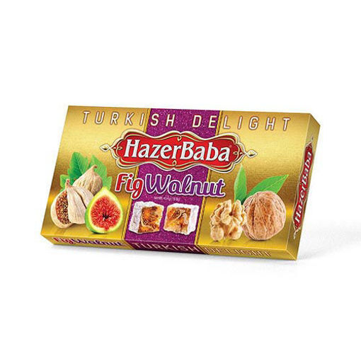 Picture of HAZERBABA Fig&Walnut Turkish Delight 454g