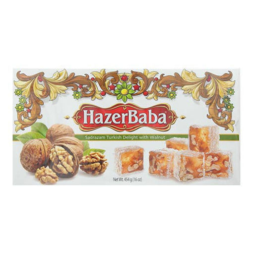 Picture of HAZERBABA Sadrazam Turkish Delight w/Walnut 454g