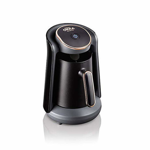 Picture of ARZUM Okka Minio Automatic Turkish Coffee Machine, USA 120V UL, Black/Gold