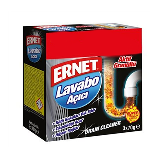 Picture of ERNET Sink Opener (Lavabo Ac) 3pc x 70g