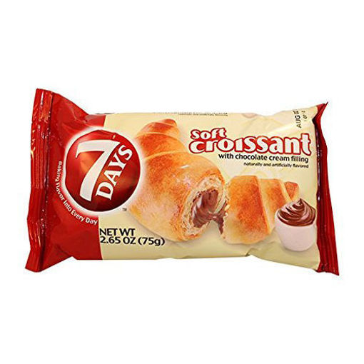 Picture of 7DAYS Single Croissant Cocoa Filling 75g