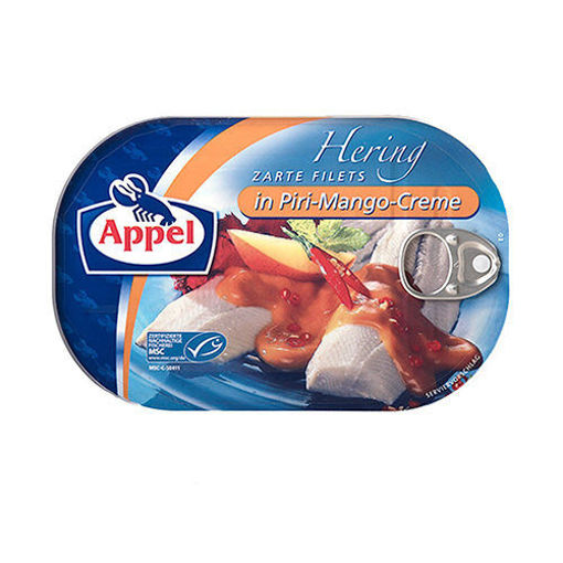 Picture of APPEL Hering Zarte Filets in Piri-Mango-Creme 200g