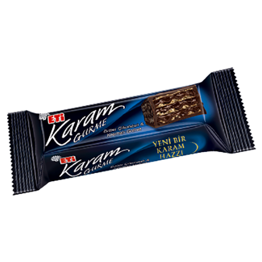 Picture of ETI Karam Gurme Wafer w/Bitter Chocolate 50g