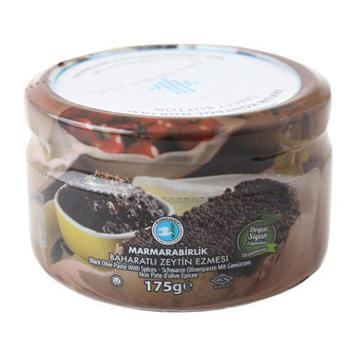 Picture of MARMARABIRLIK Black Olive Paste w/Spice 175g