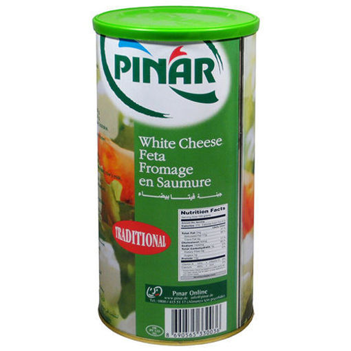 Picture of PINAR White Feta Cheese in Green Can %55 1000g