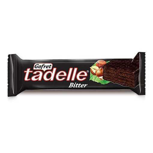 Picture of TADELLE Bitter Chocolate Wafer w/Hazelnut 35g