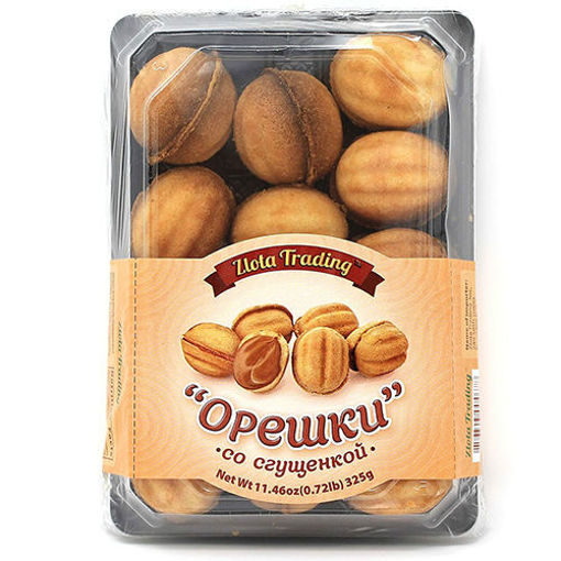 Picture of ZLOTA TRADING Oreshki w/Condensed Milk 325g