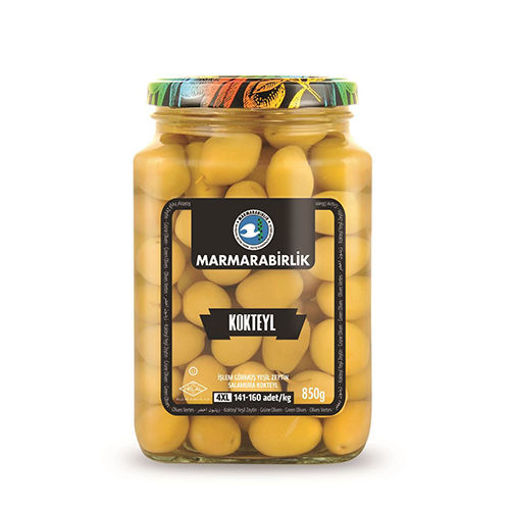 Picture of MARMARABIRLIK Green Olives Cocktail 4XL 850g