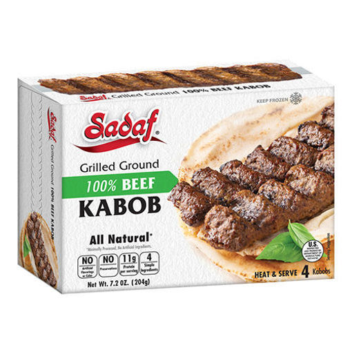 Picture of SADAF Grilled Ground %100 Beef Kabob 204g