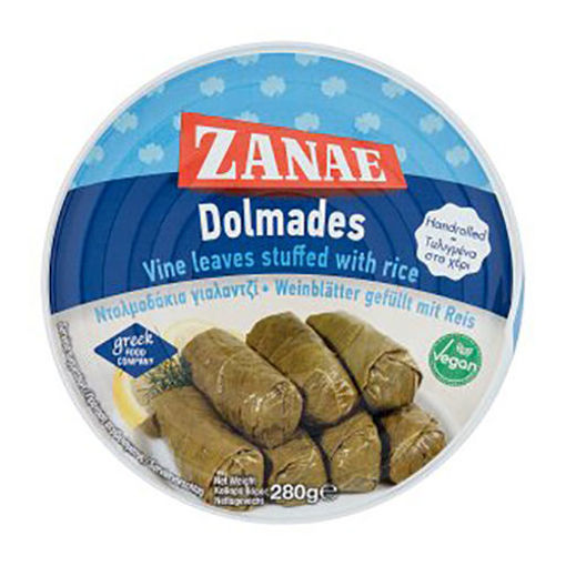 Picture of ZANAE 'Dolmades' Vine Leaves Stuffed w/Rice 280g