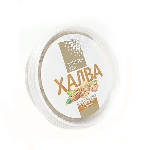 Picture of ZOLOTOI VEK Sunflower Halva w/Walnut 550g