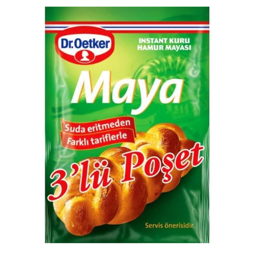 Picture of DR. OETKER Dry Instant Dough Yeast (Kuru Maya) 3x10g