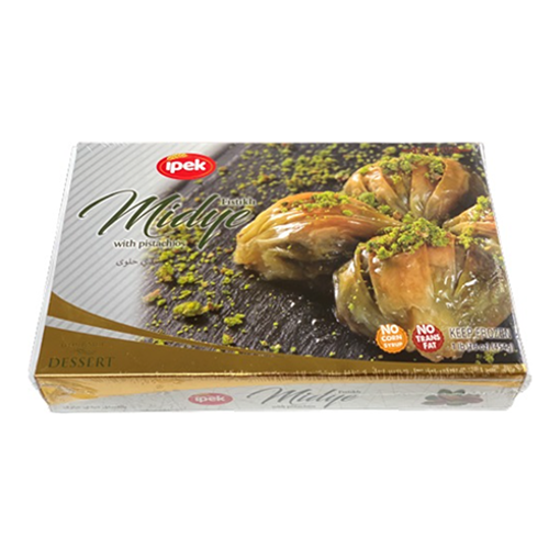 Picture of IPEK Midye Baklava w/Pistachios 454g