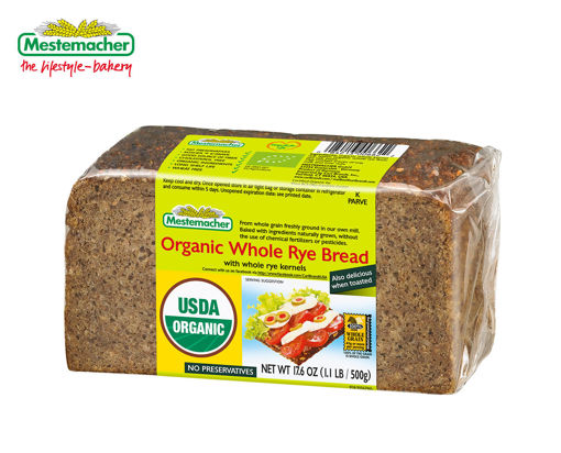 Picture of MESTEMACHER Organic Whole Rye Bread 500g