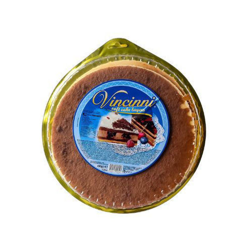 Picture of VINCINNI Round Plain Soft Cake Layers 400g