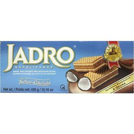 Picture of KAROLINA Jadro Coconut & Choco Wafers 430g