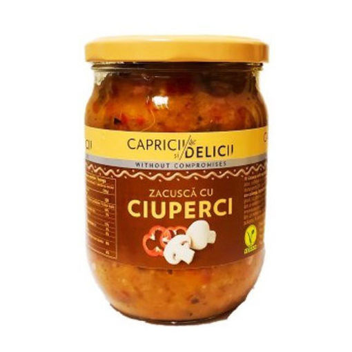 Picture of CAPRICII SI DELICI Zacusca Cu Ciuperci 500g