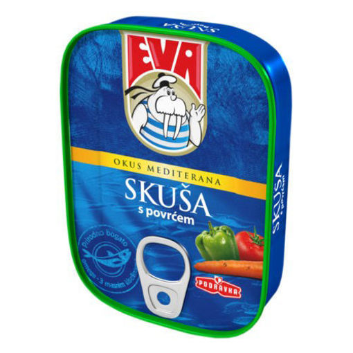 Picture of EVA Mackerel w/Vegetables in Tomato Sauce 115g