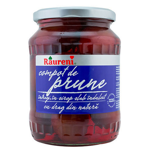 Picture of RAURENI Compot de Prune (Whole Plum in Syrup) 800g